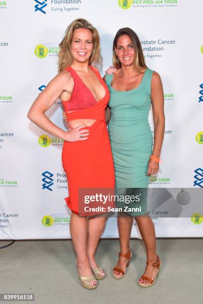 Erin Gibbs and Bianca Mlotok attend 13th Annual Prostate Cancer Foundation's Gala in the Hamptons with a Special Performance by Kool & The Gang at...