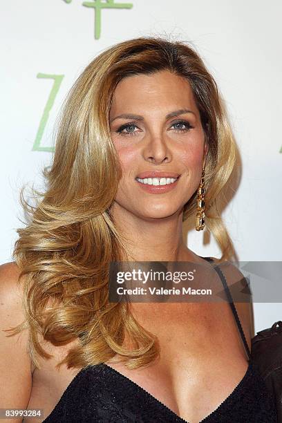 Candis Cayne arrives at the DWTS Tour Kick-off Party for Lance Bass at the yamashiro restaurant on December 10, 2008 in Hollywood, California.