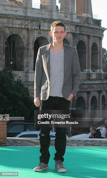 Actor Jamie Bell attends a photocall for "Jumper"at the Colosseum on February 6, 2008 in Rome, Italy.