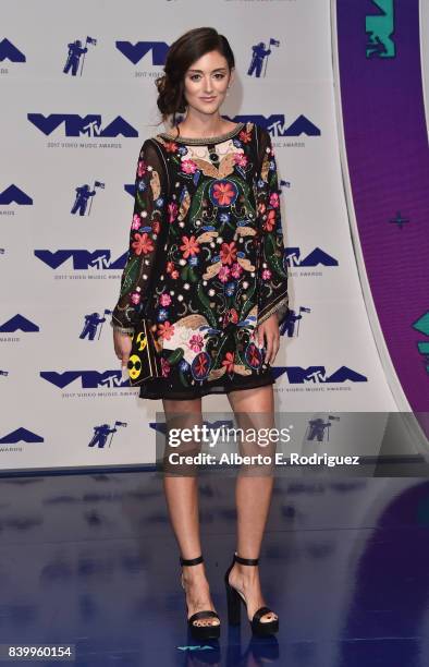 Caroline D'Amore attends the 2017 MTV Video Music Awards at The Forum on August 27, 2017 in Inglewood, California.