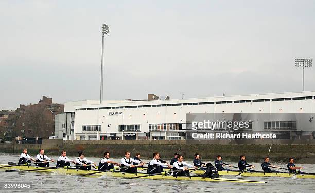 Boat Race Trial Eights Oxford Team Photos and Premium High Res Pictures ...