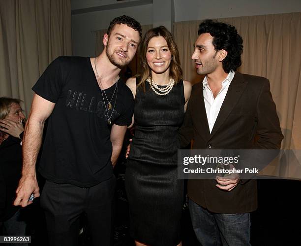 Justin Timberlake and Jessica Biel during Jessica Biel & Make The Difference Network Partner with Auction Cause to Benefit Childrens Hospital Los...