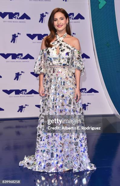 Ivana Baquero attends the 2017 MTV Video Music Awards at The Forum on August 27, 2017 in Inglewood, California.