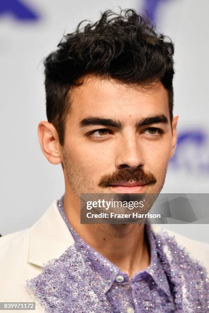 Joe Jonas of DNCE attends the 2017 MTV Video Music Awards at The Forum on August 27, 2017 in Inglewood, California.