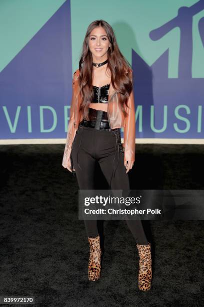 Sammi Sanchez attends the 2017 MTV Video Music Awards at The Forum on August 27, 2017 in Inglewood, California.