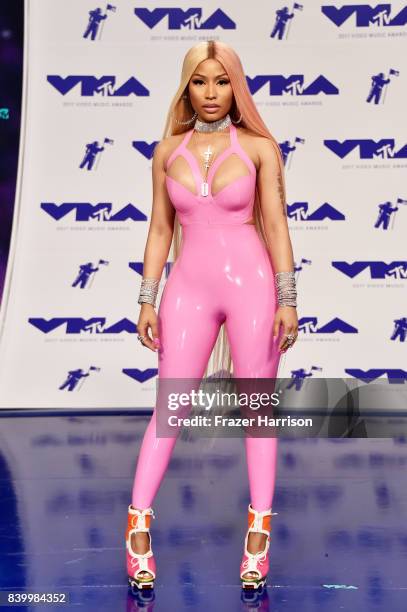 Nicki Minaj attends the 2017 MTV Video Music Awards at The Forum on August 27, 2017 in Inglewood, California.