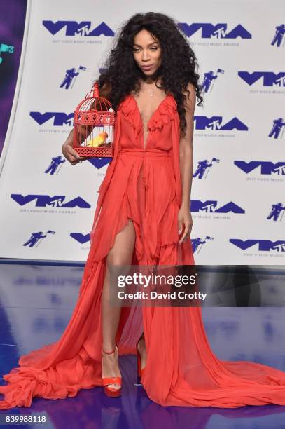 Lil Mama attends the 2017 MTV Video Music Awards at The Forum on August 27, 2017 in Inglewood, California.