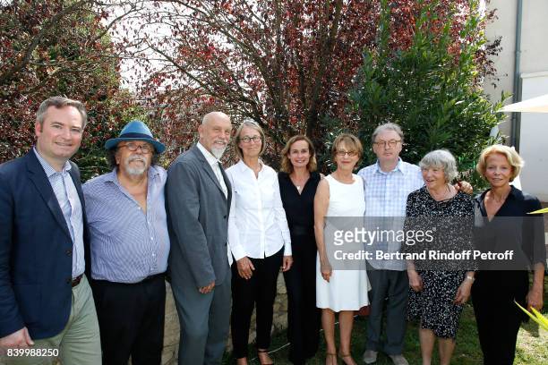 French Secretary of State for Foreign Affairs Jean-Baptiste Lemoyne, Jean-Michel Ribes, President of the Jury John Malkovich, Minister of Culture...