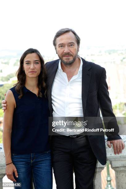 Director Olivier Rabourdin and guest attend the 10th Angouleme French-Speaking Film Festival : Day Five on August 26, 2017 in Angouleme, France.