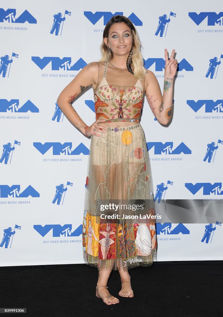 2017 MTV Video Music Awards - Press Room