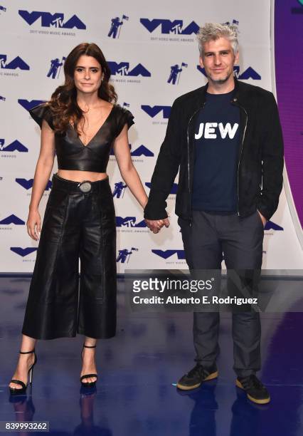 Priscila Joseph and Max Joseph attend the 2017 MTV Video Music Awards at The Forum on August 27, 2017 in Inglewood, California.