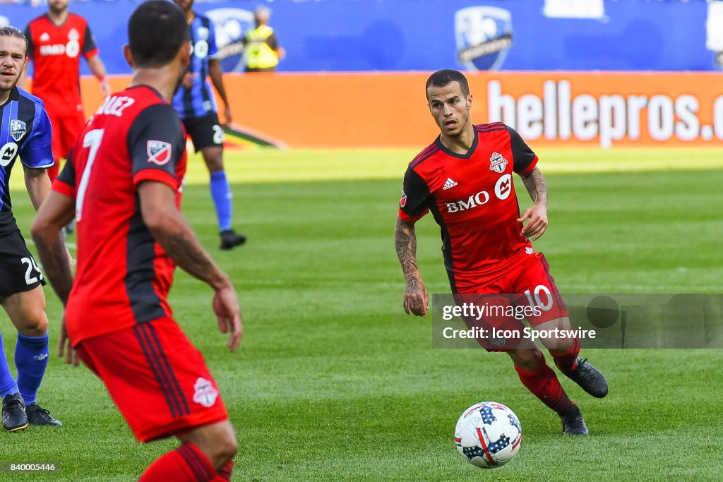 SOCCER: AUG 27 MLS - Toronto FC at Montreal Impact