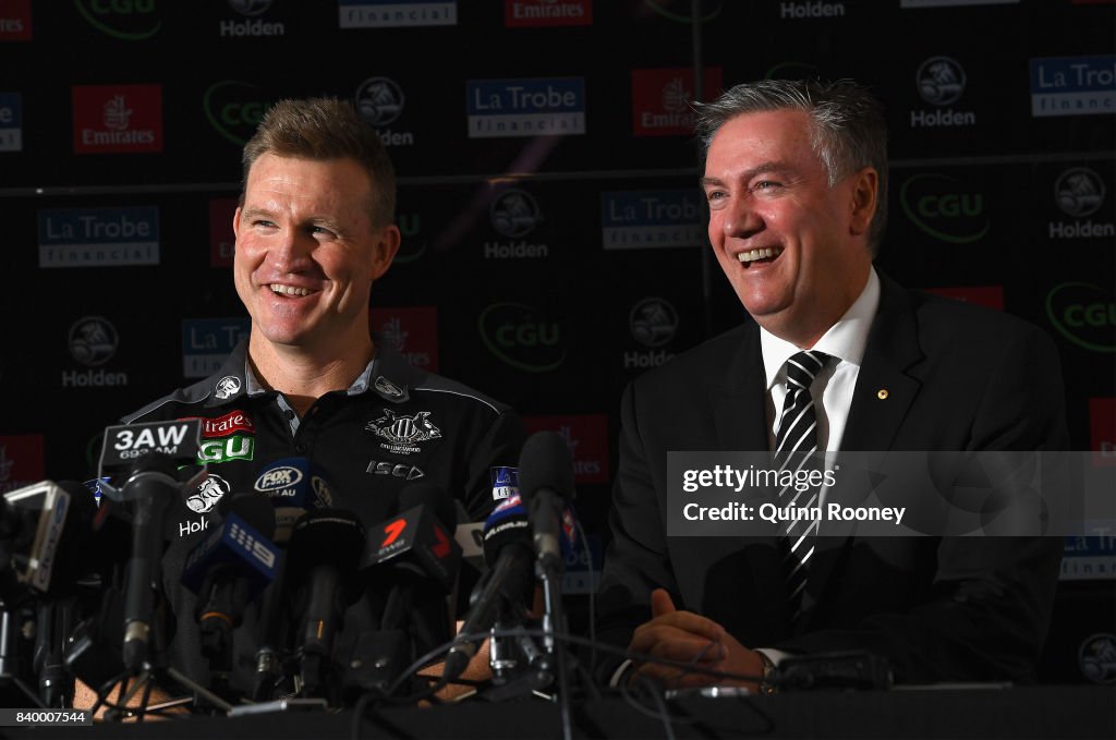 Collingwood Magpies Press Conference