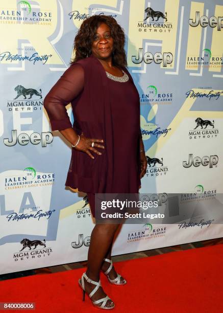 Guest attends the 7th Annual Jalen Rose Leadership Academy Celebrity Golf Classic - Day 1 at MGM Grand Detroit on August 27, 2017 in Detroit,...