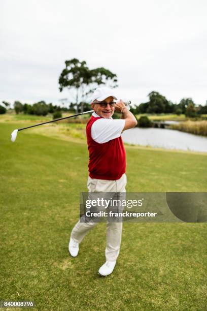 golf player hitting the ball - 69 1982 stock pictures, royalty-free photos & images