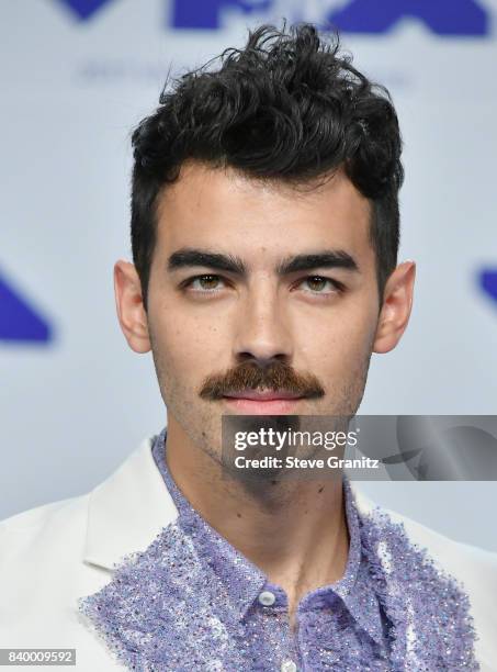 Joe Jonas of DNCE attends the 2017 MTV Video Music Awards at The Forum on August 27, 2017 in Inglewood, California.