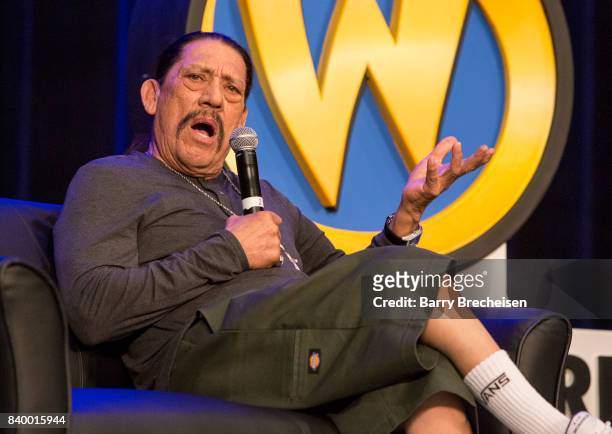 Actor Danny Trejo during the Wizard World Chicago Comic-Con at Donald E. Stephens Convention Center on August 27, 2017 in Rosemont, Illinois.