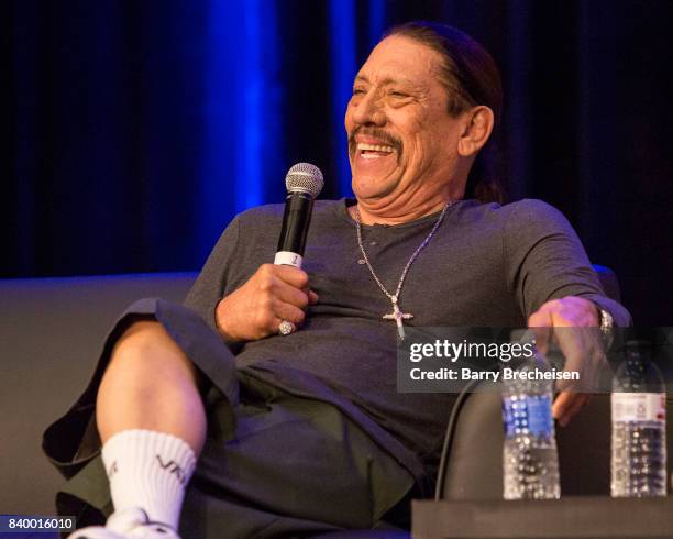 Actor Danny Trejo during the Wizard World Chicago Comic-Con at Donald E. Stephens Convention Center on August 27, 2017 in Rosemont, Illinois.