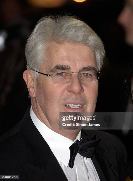 Max Clifford attends Royal Variety Performance at London Palladium on December 11, 2008 in London, England.