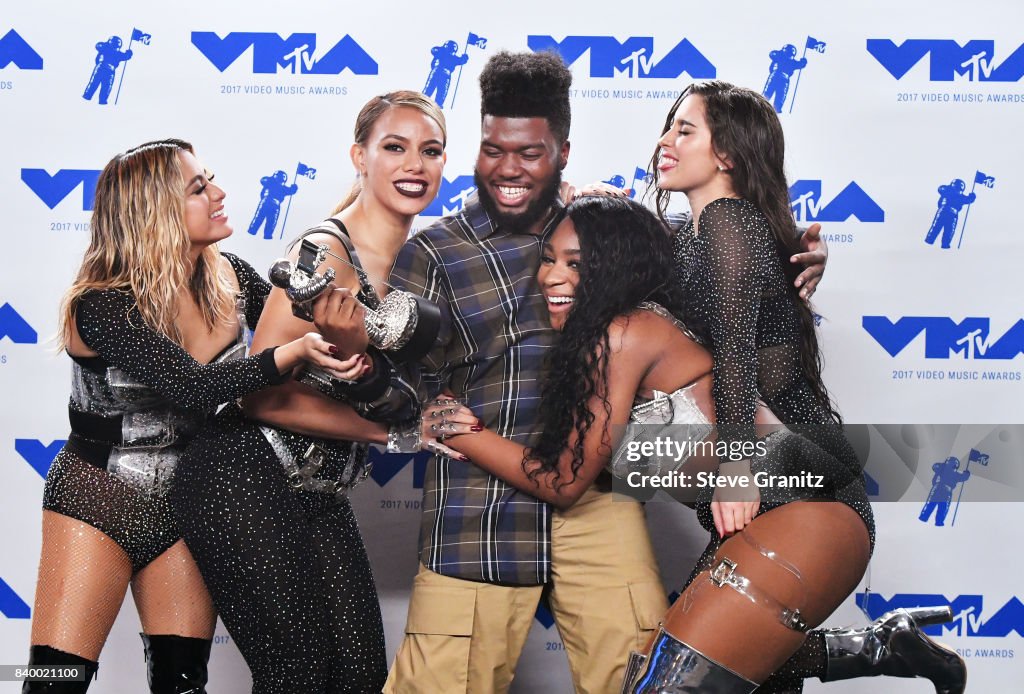 2017 MTV Video Music Awards - Press Room