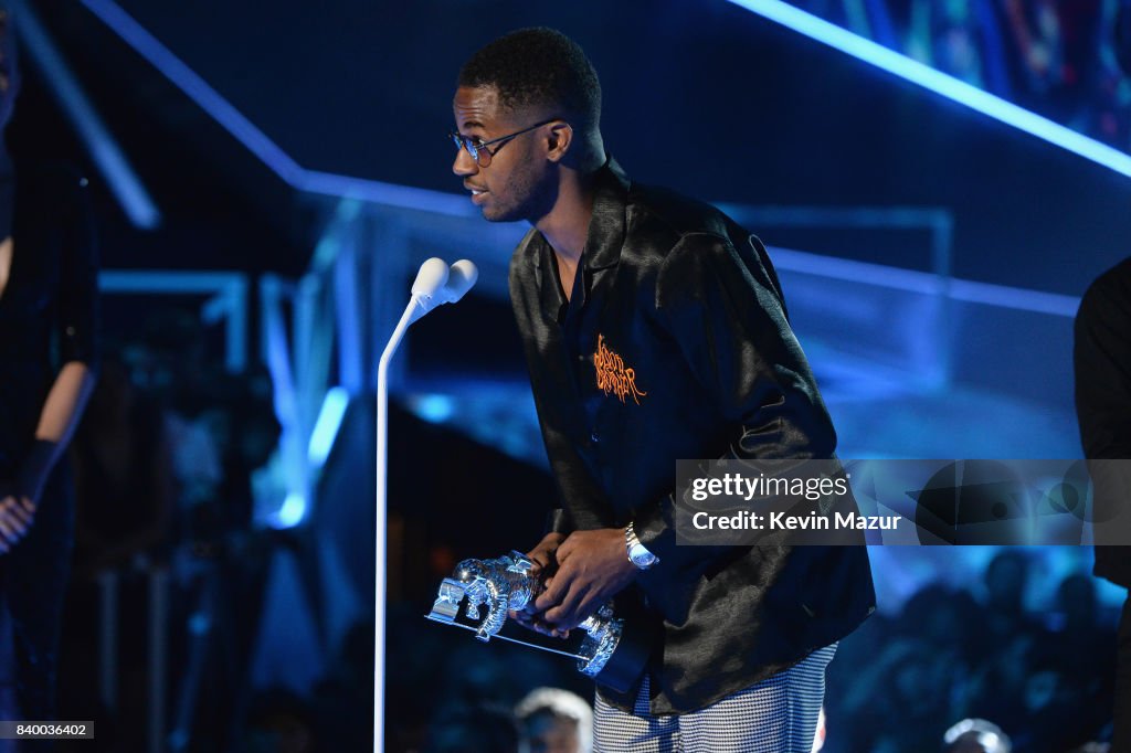 2017 Musically Dave Free accepts award during the 2017 MTV Video Music Awards at The ...