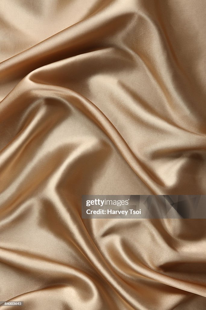 Bronze Colored Silk Background