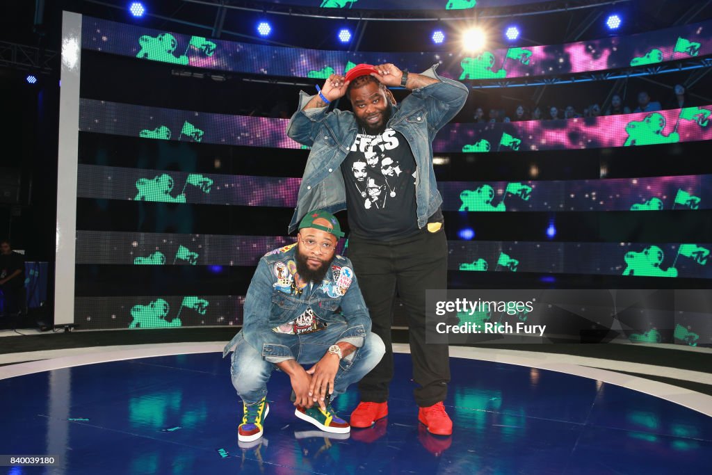Chico Beans Rapper Actor Chico Beans and Daren Brand attend the 2017 MTV Video Music ...