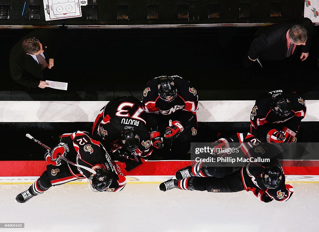 Atlanta Thrashers v Ottawa Senators