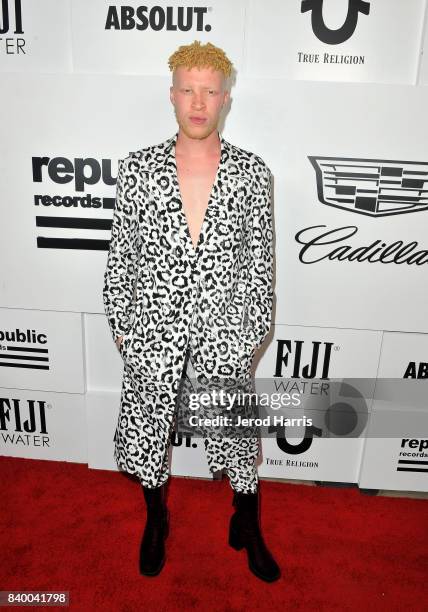 Shaun Ross attends the VMA after party hosted by Republic Records and Cadillac at TAO restaurant at the Dream Hotel on August 27, 2017 in Los...