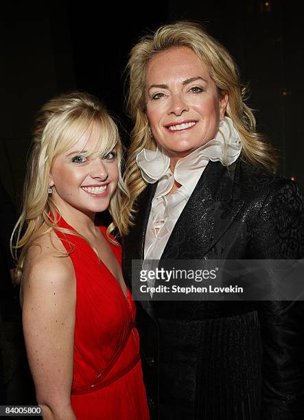 Designer Pamella Roland and daughter Sydney Roland attend the after party for "The Curious Case of Benjamin Button" screening hosted by The Cinema...