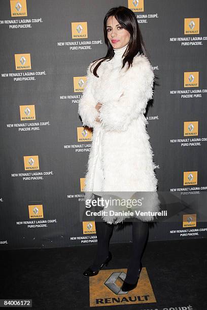 Rossella Brescia attends the New Renault Laguna Coupe party at Le Banque on December 11, 2008 in Milan, Italy.