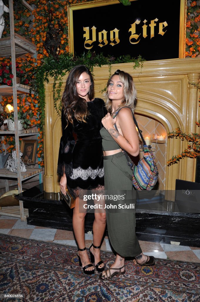 Caroline D'Amore and Paris Jackson at UGG x Jeremy Scott... News Photo