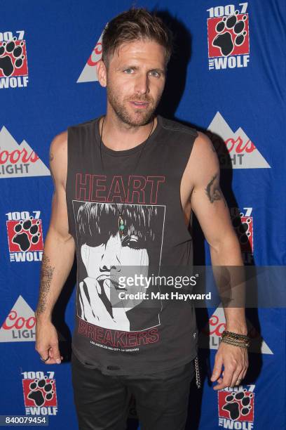 Country music singer Canaan Smith poses for a photo backstage during the Hometown Throwdown festival hosted by 100.7 The Wolf at Enumclaw Expo Center...