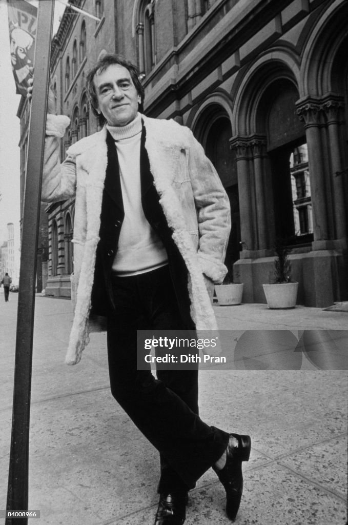 Josh Papp American theatre producer and director Joseph Papp outside his Public ...