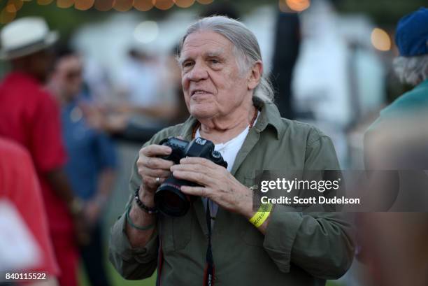 Music photographer and Morrison Hotel Gallery co-founder Henry Diltz attends the 10th annual Medlock Krieger All Star Concert benefiting St Judes...
