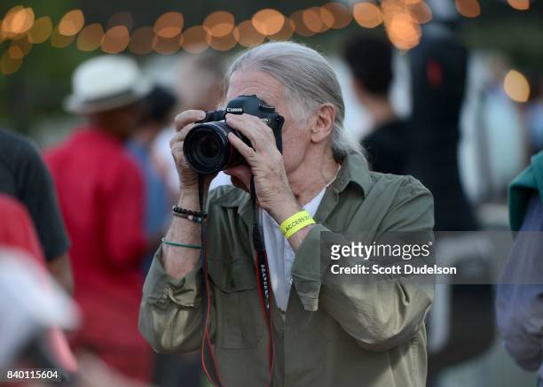 Music photographer and Morrison Hotel Gallery co-founder Henry Diltz attends the 10th annual Medlock Krieger All Star Concert benefiting St Judes...