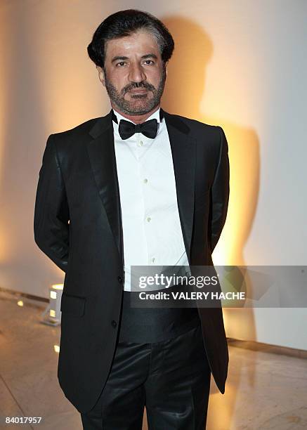 Emirati Rally Champion Mohammed bin Sulayem arrives to attend the 2008 FIA Prize Giving gala, on December 12, 2008 in Monaco. AFP PHOTO POOL VALERY...