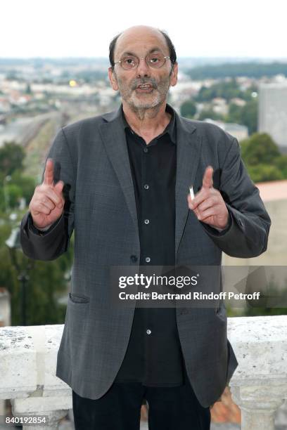 Actor of the movie "Le sens de la fete", Jean-Pierre Bacri attends the 10th Angouleme French-Speaking Film Festival : Day Five on August 26, 2017 in...