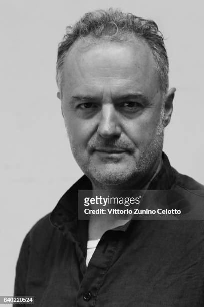Director Stephan Haupt poses during the 70th Locarno Film Festival on August 9, 2017 in Locarno, Switzerland.