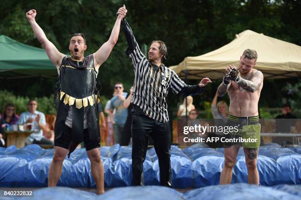 Gravious 17 World Gravy Wrestling Champion Stock Photos, High-Res Pictures, and ...