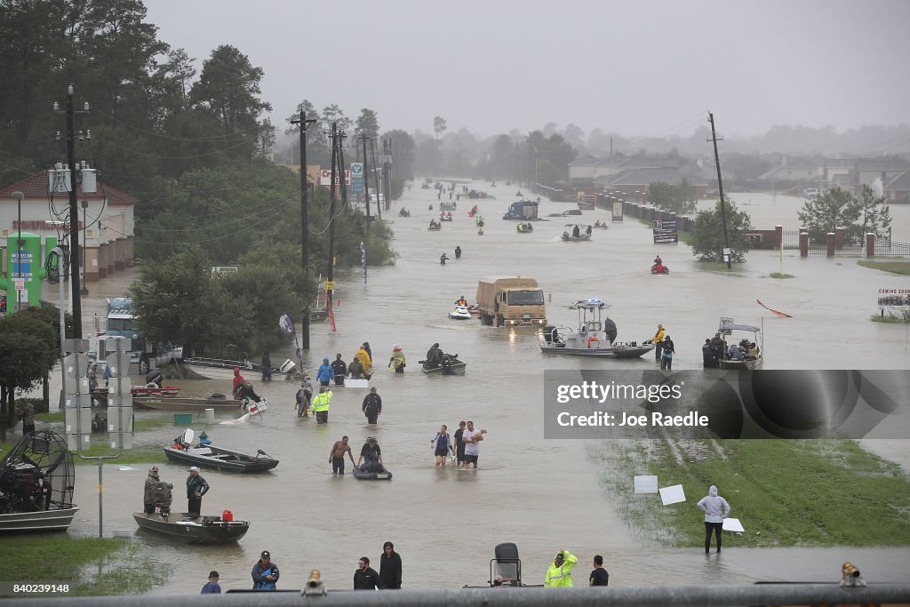 Epic Flooding Inundates Houston After Hurricane Harvey