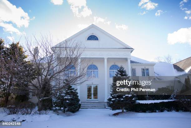 Singer Ruth Pointer's home is photographed for Closer Weekly Magazine on January 18, 2016 in Massachusetts.