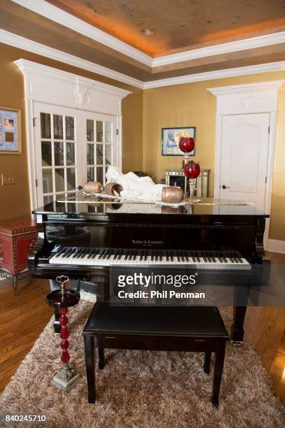 Singer Lorrie Morgan's home is photographed for Closer Weekly Magazine on January 20, 2016 in Tennessee.