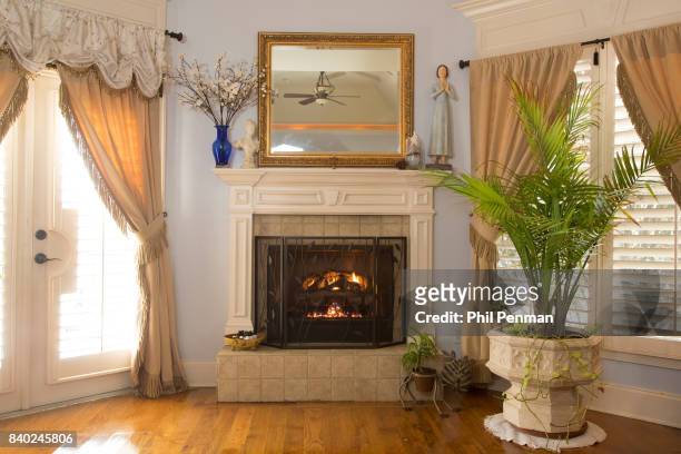 Singer Lorrie Morgan's home is photographed for Closer Weekly Magazine on January 20, 2016 in Tennessee.