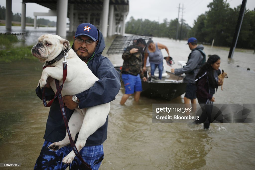 Flooding As Harvey Plunges Houston's Thriving Economy Into Years-Long Crisis