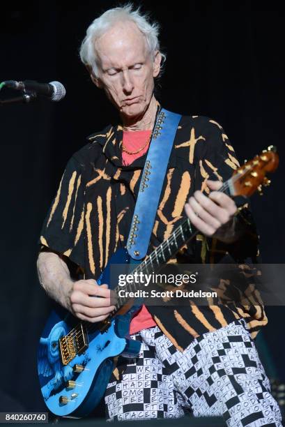 Guitarist Robby Krieger of The Doors performs onstage during the 10th annual Medlock Krieger All Star Concert benefiting St Judes Children's Research...