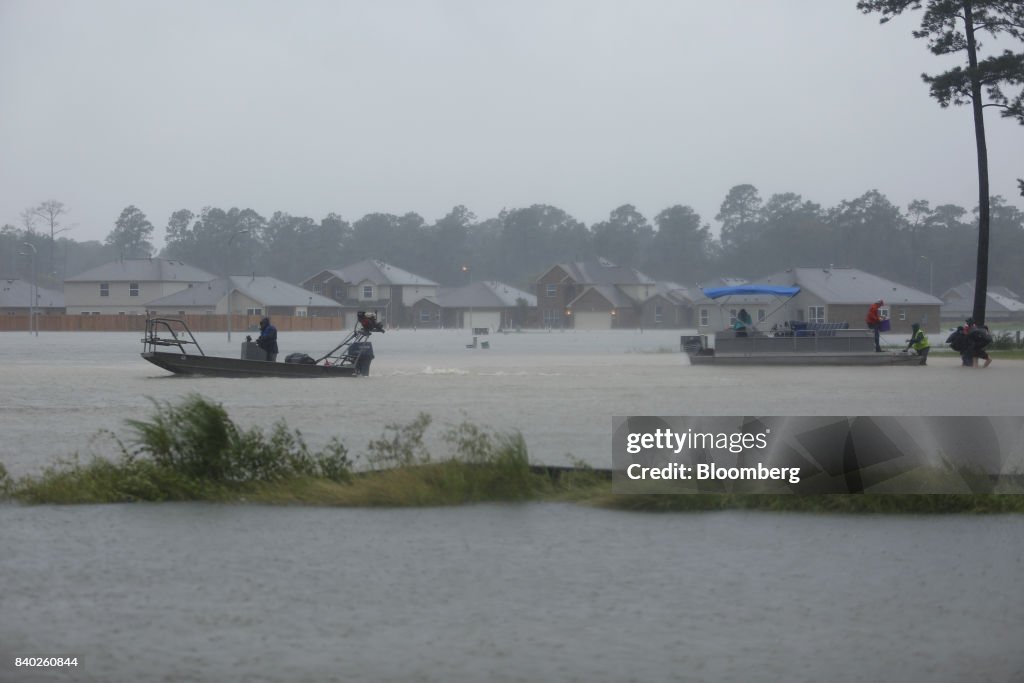 Flooding As Harvey Plunges Houston's Thriving Economy Into Years-Long Crisis