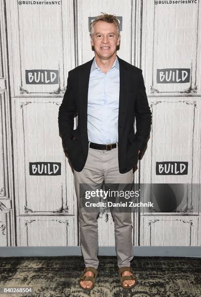 Tate Donovan attends the Build Series to discuss 'Celebrity Autobiography' at Build Studio on August 28, 2017 in New York City.