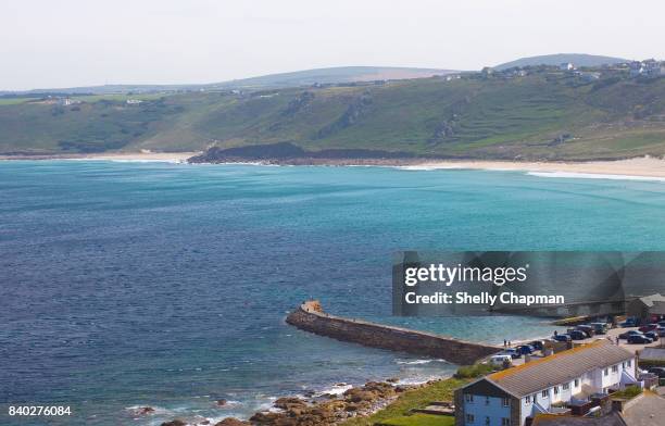 sennen beach, cornwall - sennen bildbanksfoton och bilder