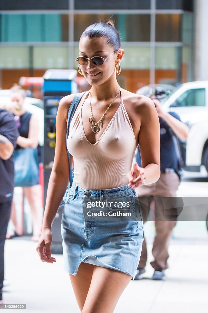 Celebrity Sightings in New York City - August 28, 2017